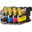 Brother -höz, LC123 utángyártott ►11db-os◄ TINTAPATRON / INK CARTRIDGE PAKK (5xfekete+2-2-2 szín) (~6600 oldal)