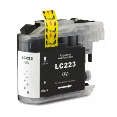 Brother -höz, LC223 Bk (fekete) utángyártott TINTAPATRON / INK CARTRIDGE (~550 oldalas)