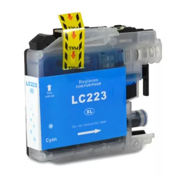   Brother -höz, LC223 C (cián) utángyártott TINTAPATRON / INK CARTRIDGE (~550 oldalas)