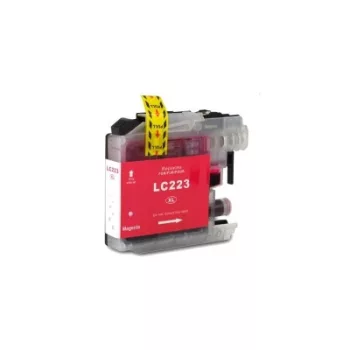   Brother -höz, LC223 M (magenta) utángyártott TINTAPATRON / INK CARTRIDGE (~550 oldalas)