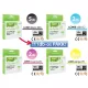 Brother -höz LC985 ►11db-os◄ utángyártott TINTAPATRON / INK CARTRIDGE irodaPAKK (~3060 oldalas)