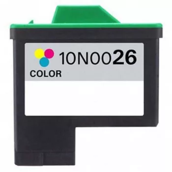   Lexmark -hoz Nr.26 (10N0026E) utángyártott színes tintapatron, ~275 oldal