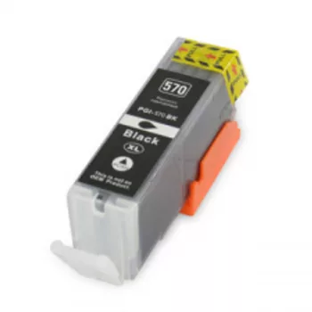   Canon -hoz, ™ PGI-570XL BK (fekete) CHIPES utángyártott TINTAPATRON / INK CARTRIDGE (~500 oldal, 22ml)
