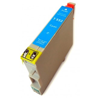 Epson nyomtatóhoz t0552 CIÁN utángyártott tintapatron kb.≈: 480 oldalas TO552
