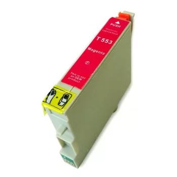   Epson nyomtatóhoz t0553 MAGENTA utángyártott tintapatron kb.≈: 480 oldalas TO553