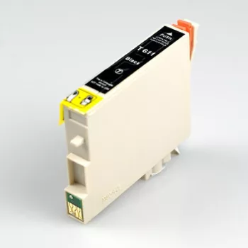  Epson -hoz, T0611 BK (fekete) utángyártott TINTAPATRON / INK CARTRIDGE (~450 oldal)