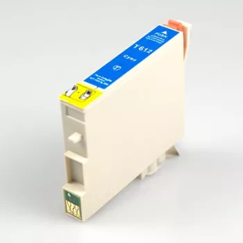   Epson -hoz, T0612 C (cián) utángyártott TINTAPATRON / INK CARTRIDGE (≈400oldal)