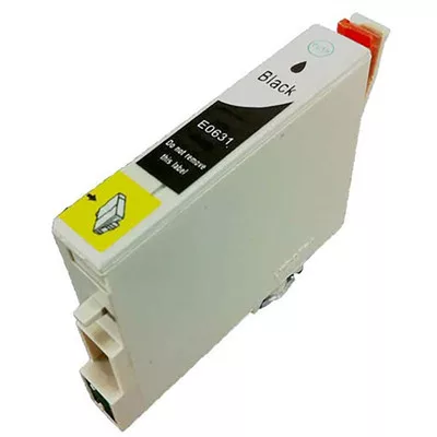 Epson -hoz T0631 fekete utángyártott TINTAPATRON / INK CARTRIDGE (to631) (≈480oldal)
