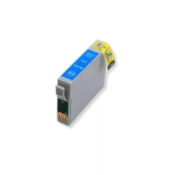   Epson -hoz, T0712 (T0892) cián utángyártott TINTAPATRON / INK CARTRIDGE (to712)V6.0 (≈400oldal)