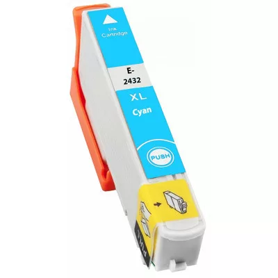 Epson -hoz T2432 cián utángyártott TINTAPATRON / INK CARTRIDGE (24XL) (≈ 740oldal)