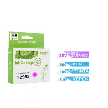   Epson -hoz T2993 (Nr. 29XL) magenta (M) utángyártott TINTAPATRON / INK CARTRIDGE (≈500oldal)