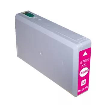   Epson -hoz, T7893 XXL magenta utángyártott TINTAPATRON / INK CARTRIDGE, ~4000 oldal