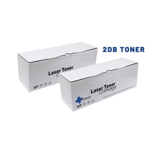 2DB Brother nyomtatókhoz TN1030 fekete utángyártott tonerCSOMAG + hibajavító roller (2X≈1000 oldalas) (TN-1030)